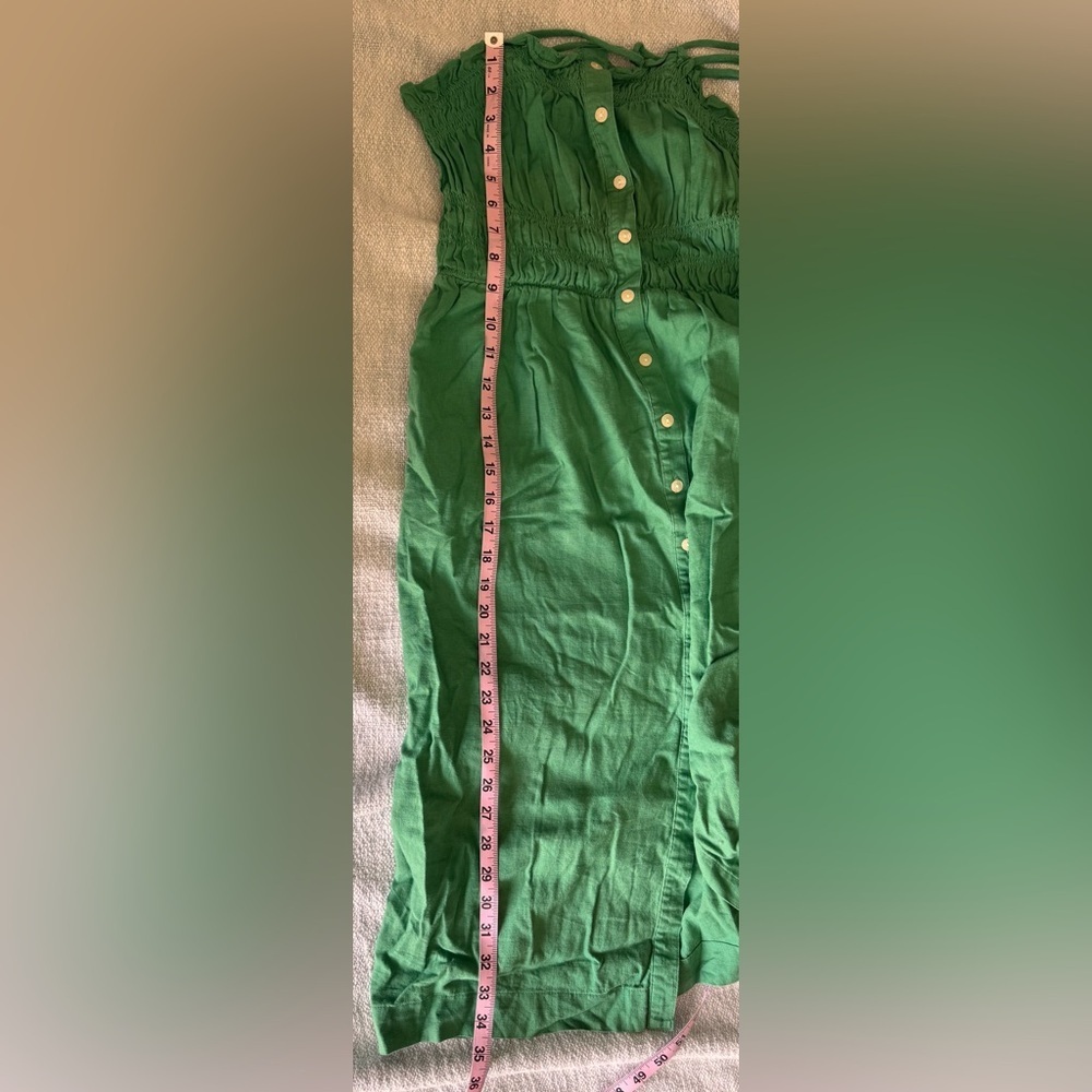 Universal Thread Green Sleeveless Button-Down Dress Size M - Picture 12 of 12